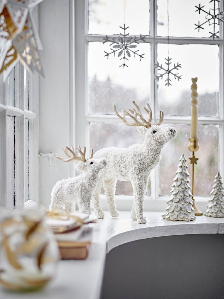 Objets de décoration - Auden Arbre déco, Blanc, Grès - BLOOMINGVILLE MULTIBRAND HOUSE