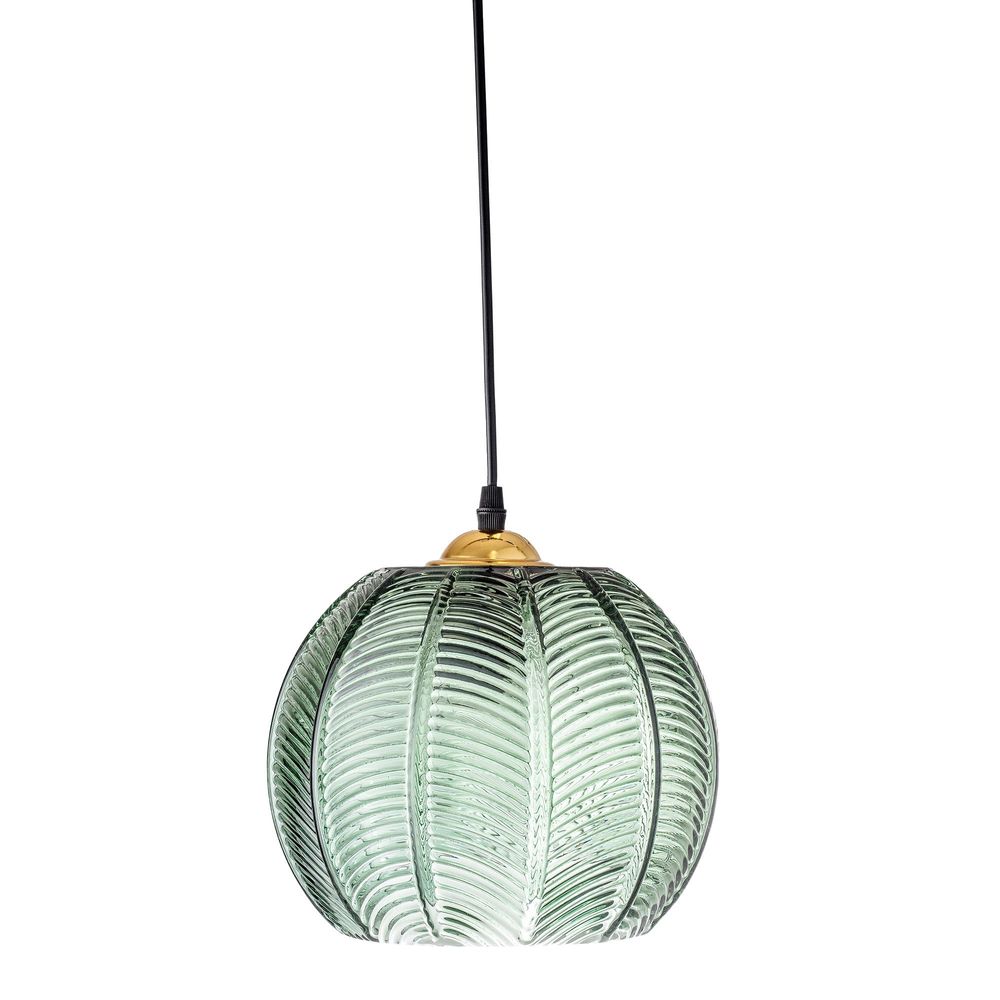 Suspensions - Adar Lampe à suspension, Verte, Verre  - BLOOMINGVILLE MULTIBRAND HOUSE