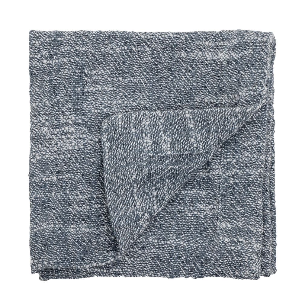 Napkins - Heidi Napkin, Blue, Cotton Set of 4 - CREATIVE COLLECTION