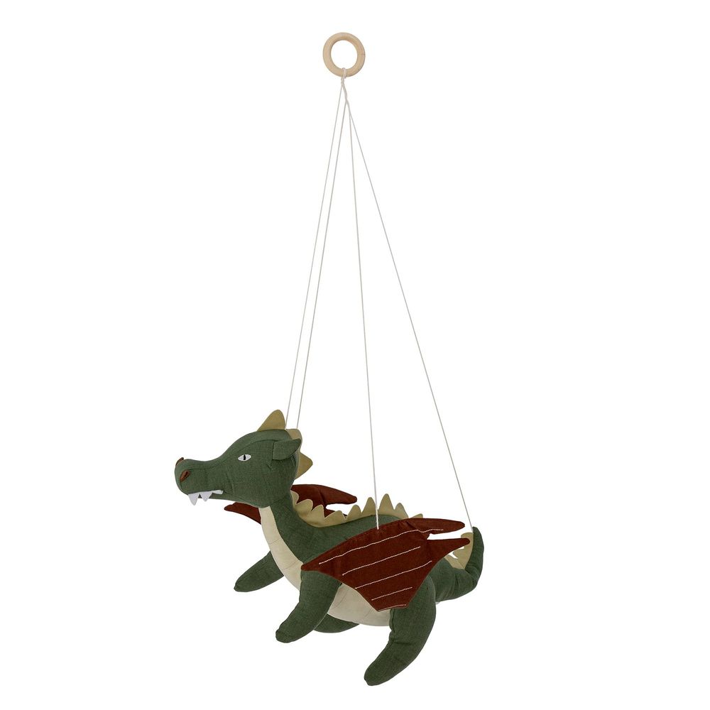 Decorative objects - Malvin Mobile, Green, Linen - BLOOMINGVILLE MINI