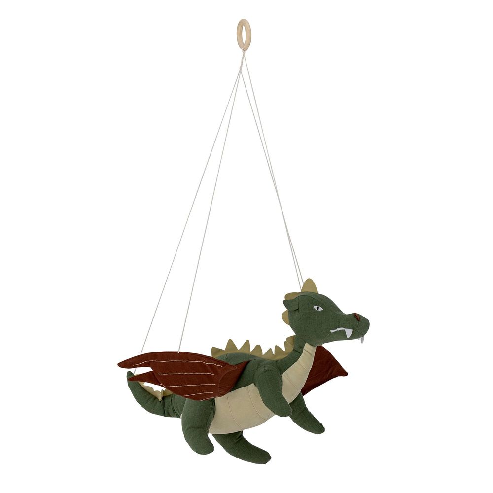 Decorative objects - Malvin Mobile, Green, Linen - BLOOMINGVILLE MINI