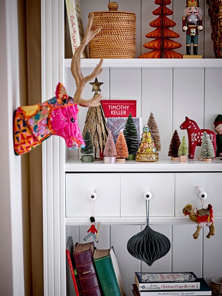 Decorative objects - Oybek Deco Tree, Brown, Plastic Set of 12 - BLOOMINGVILLE MULTIBRAND HOUSE