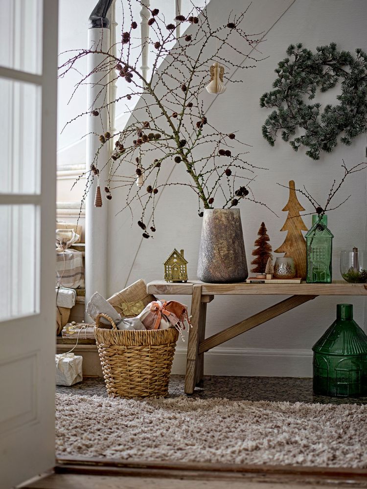 Decorative objects - Oybek Deco Tree, Brown, Plastic Set of 12 - BLOOMINGVILLE MULTIBRAND HOUSE