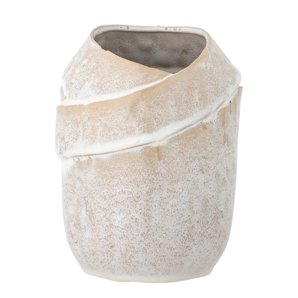 Vases - Abeera Vase, Nature, Stoneware - BLOOMINGVILLE MULTIBRAND HOUSE