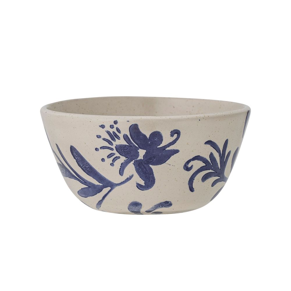 Bowls - Petunia Bowl, Blue, Stoneware - CREATIVE COLLECTION