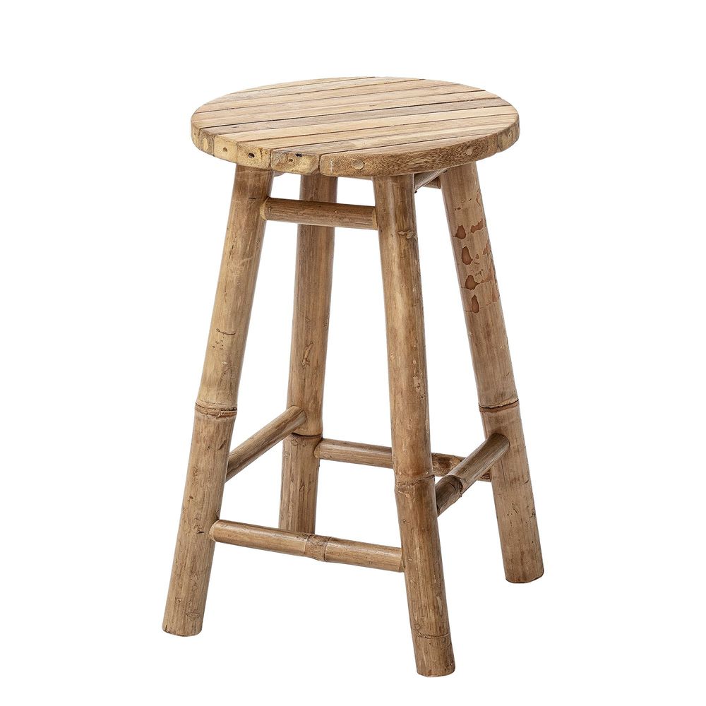 Stools - Sole Stool, Nature, Bamboo - BLOOMINGVILLE MULTIBRAND HOUSE