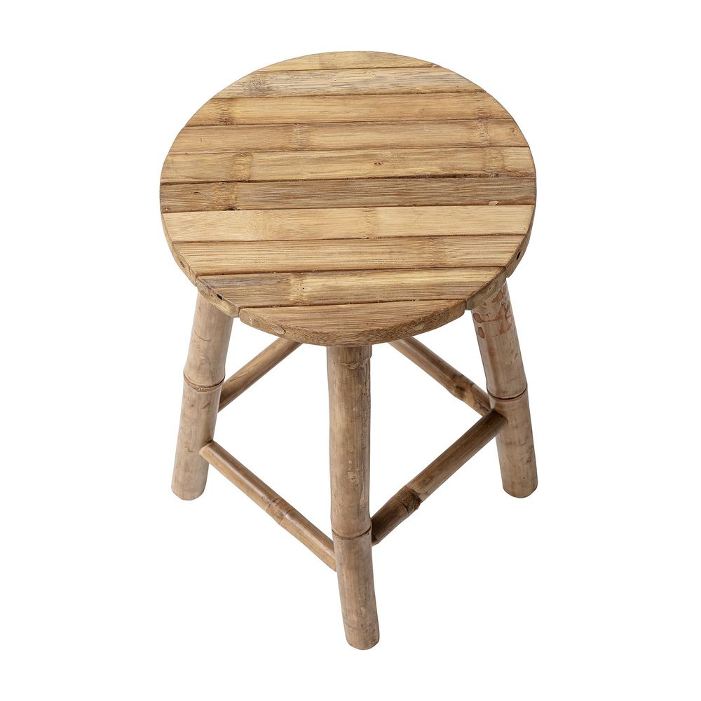 Stools - Sole Stool, Nature, Bamboo - BLOOMINGVILLE MULTIBRAND HOUSE
