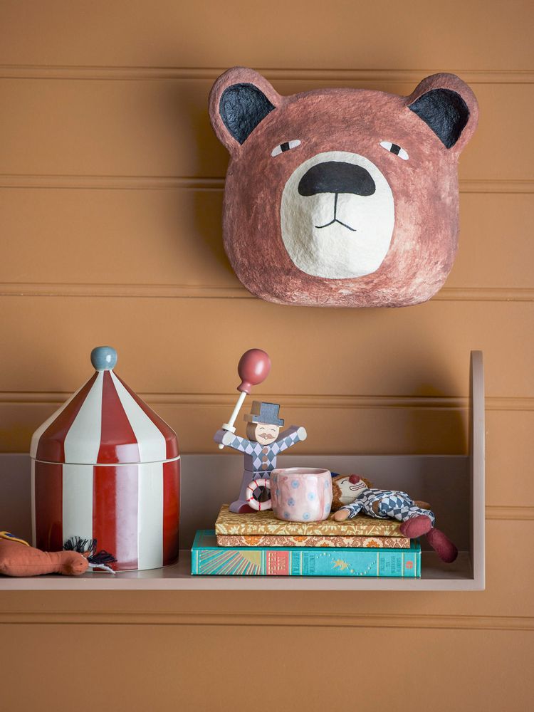 Other wall decoration - Teda Wall Decor, Brown, Paper Mache - BLOOMINGVILLE MINI