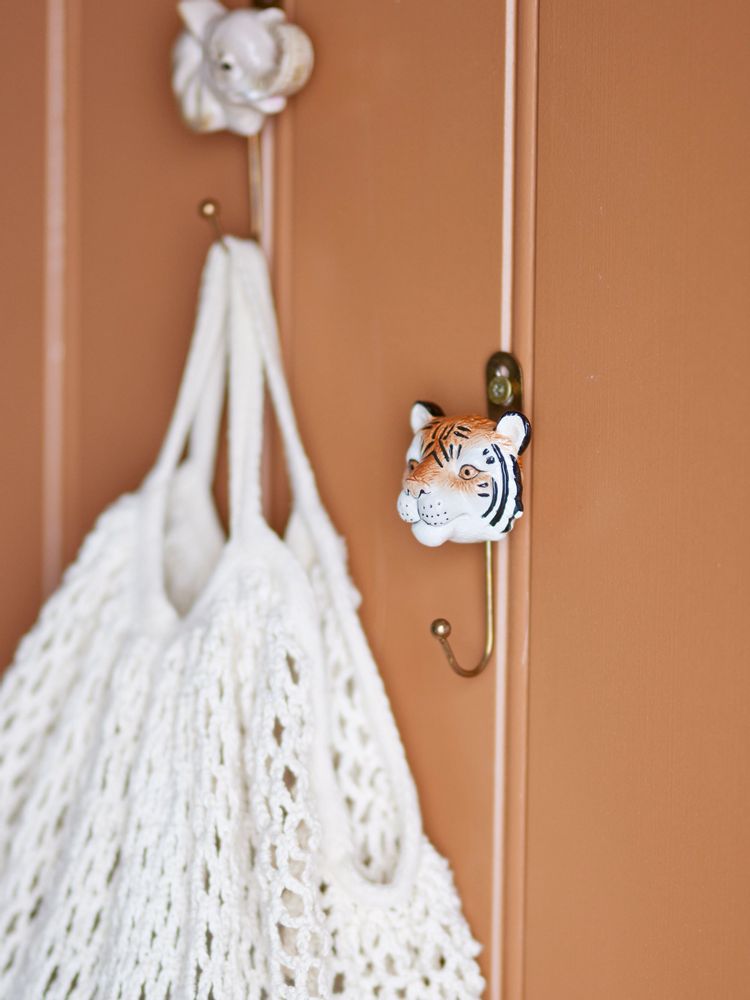 Accessoires à fixer - Nosa Crochet, Orange, Céramique - BLOOMINGVILLE MINI