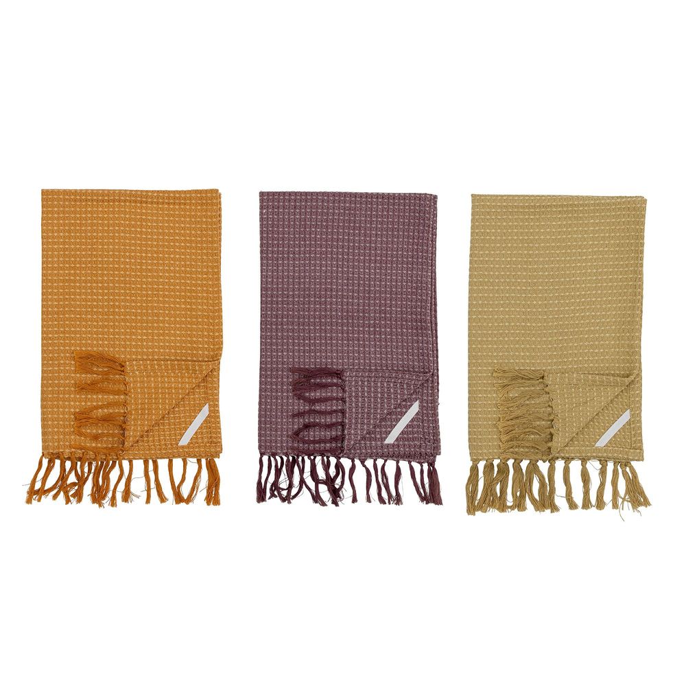 Brosserie - Paprika Serviette de cuisine, Orange, Coton Set of 3 - BLOOMINGVILLE MULTIBRAND HOUSE