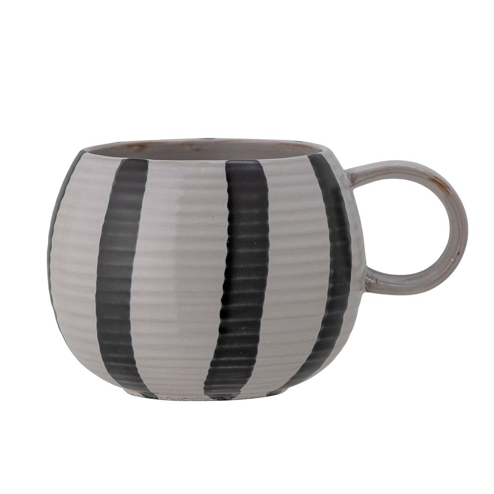 Tasses et mugs - Serina Mug, Noir, Grès - BLOOMINGVILLE MULTIBRAND HOUSE