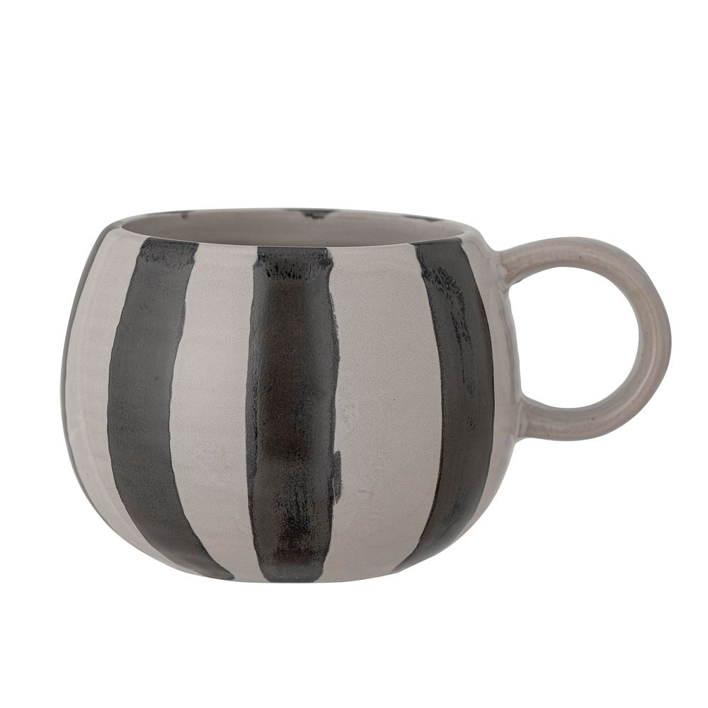 Tasses et mugs - Serina Mug, Noir, Grès - BLOOMINGVILLE MULTIBRAND HOUSE