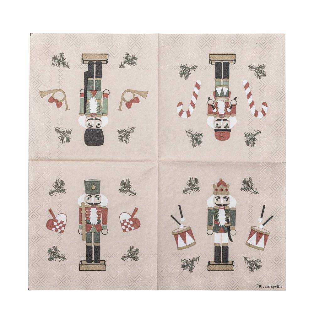 Serviettes - Jolly Serviette, Verte, FSC® Mix, Papier Pack of 20 - BLOOMINGVILLE MULTIBRAND HOUSE