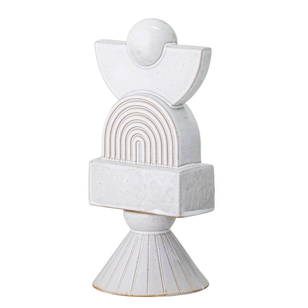 Decorative objects - Beatrice Deco, White, Stoneware - BLOOMINGVILLE MULTIBRAND HOUSE