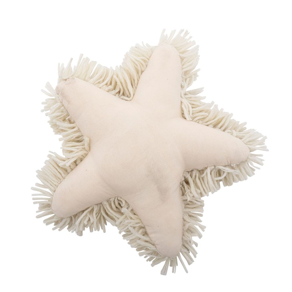 Cushions - Star Cushion, Nature, Wool - BLOOMINGVILLE MULTIBRAND HOUSE