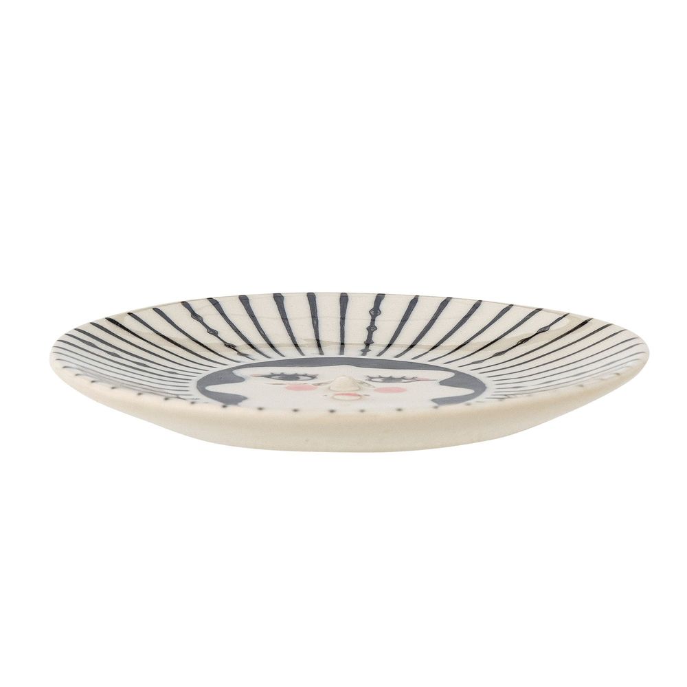 Assiettes au quotidien - Carolin Assiette, Noir, Grès - BLOOMINGVILLE MINI