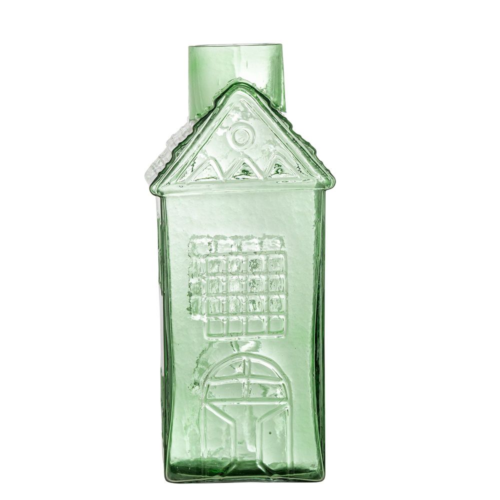 Vases - Kammy Vase, Green, Recycled Glass  - BLOOMINGVILLE MULTIBRAND HOUSE