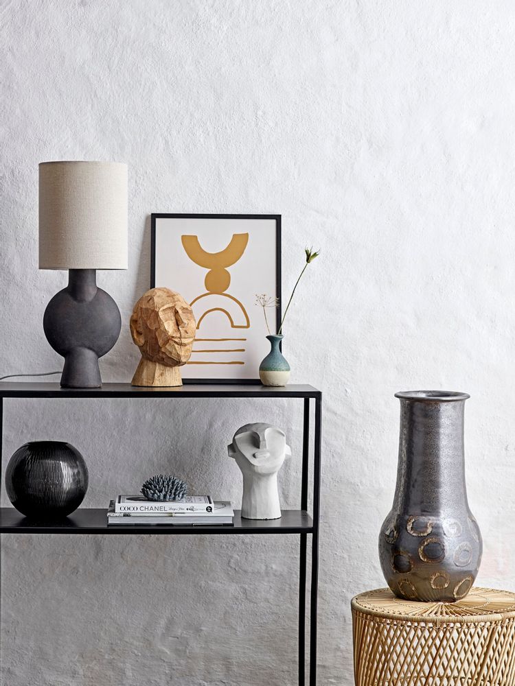 Lampes de table - Sergio Lampe de table, Marron, Terre cuite - BLOOMINGVILLE MULTIBRAND HOUSE