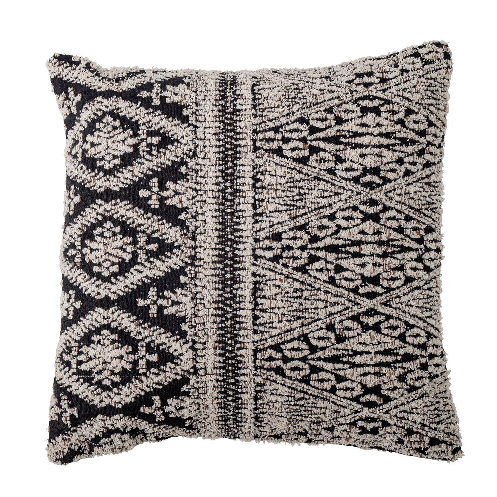 Coussins - Kuno Coussin, Noir, Coton - BLOOMINGVILLE MULTIBRAND HOUSE