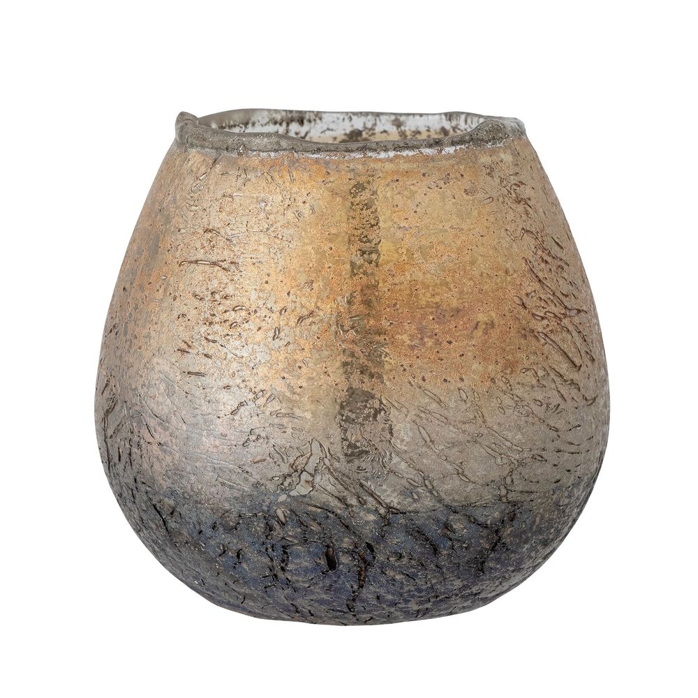 Bougeoirs et photophores - Iselinn Photophore, Or, Verre - BLOOMINGVILLE MULTIBRAND HOUSE