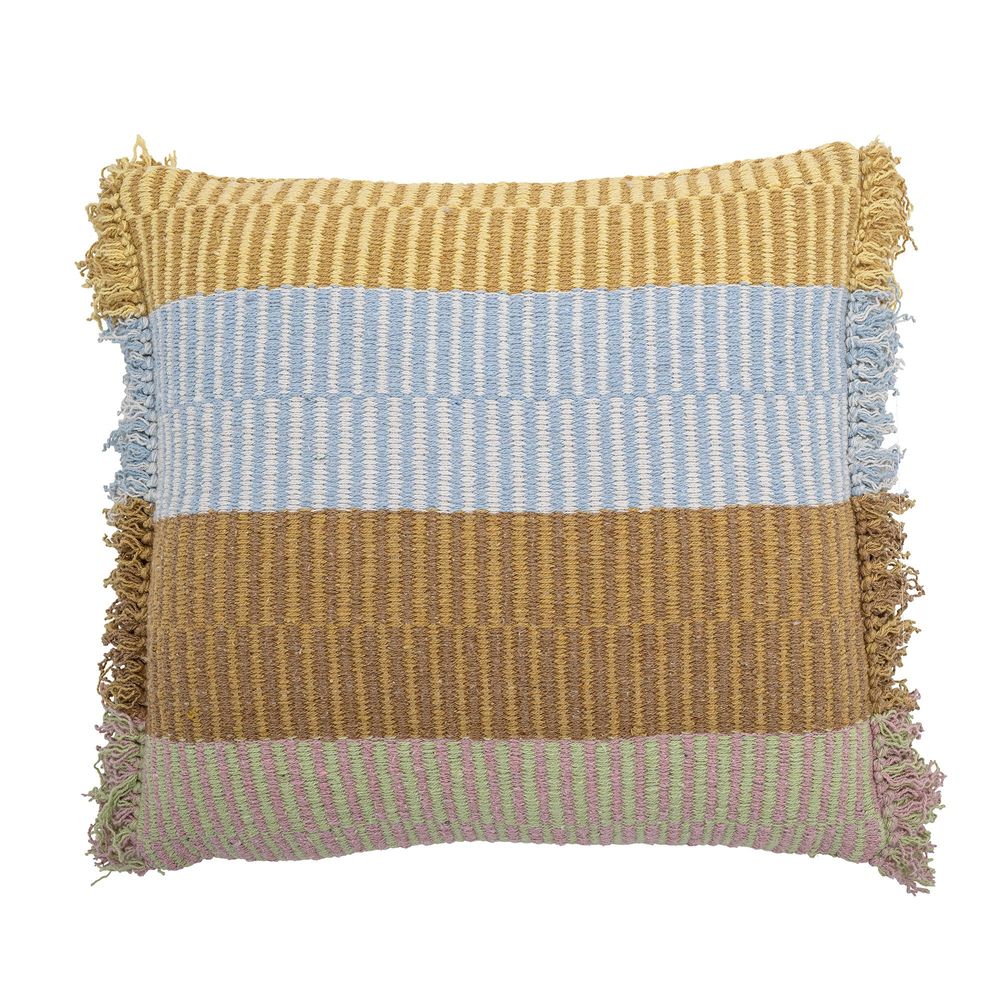 Coussins - Isnel Coussin, Jaune, Coton recyclé - CREATIVE COLLECTION