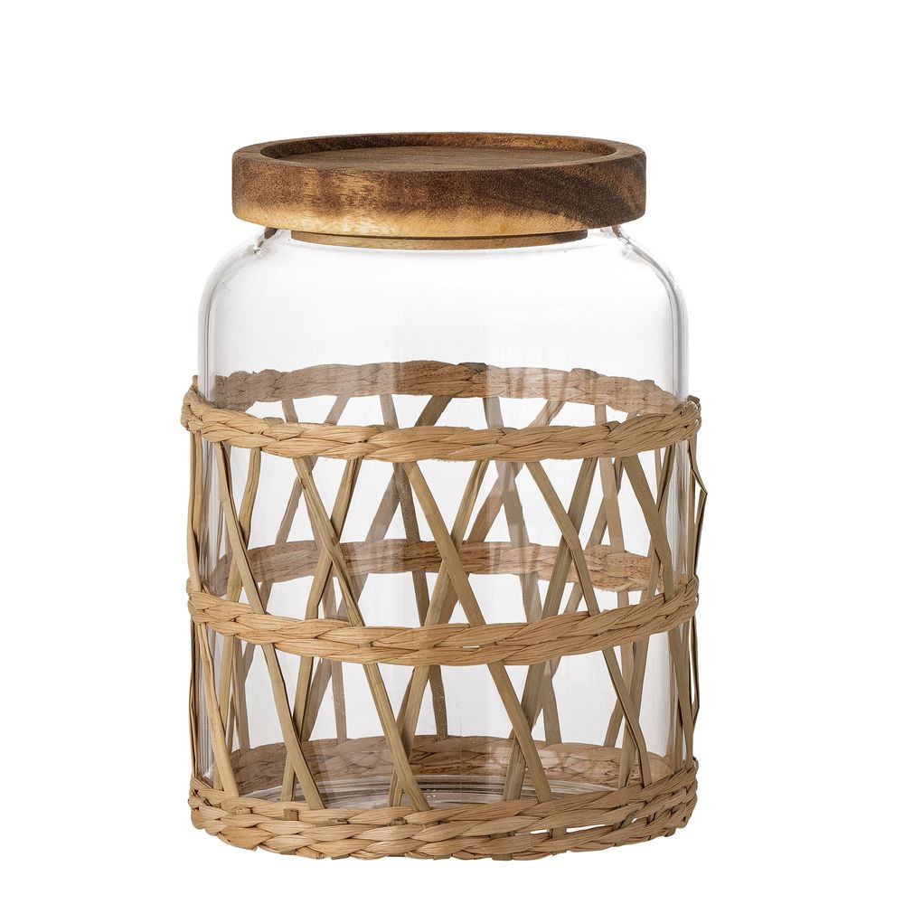 Food storage - Manna Jar w/Lid, Clear, Glass - BLOOMINGVILLE MULTIBRAND HOUSE