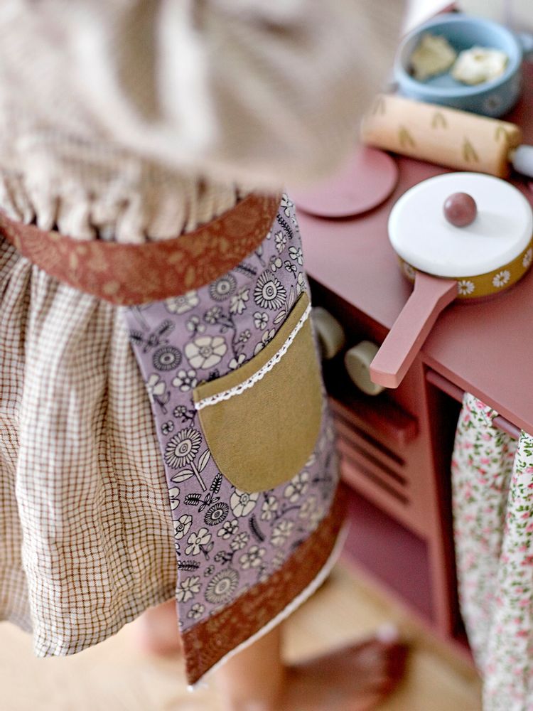 Couverts & ustensiles de cuisine - Nehla Tablier, Marron, Coton - BLOOMINGVILLE MINI