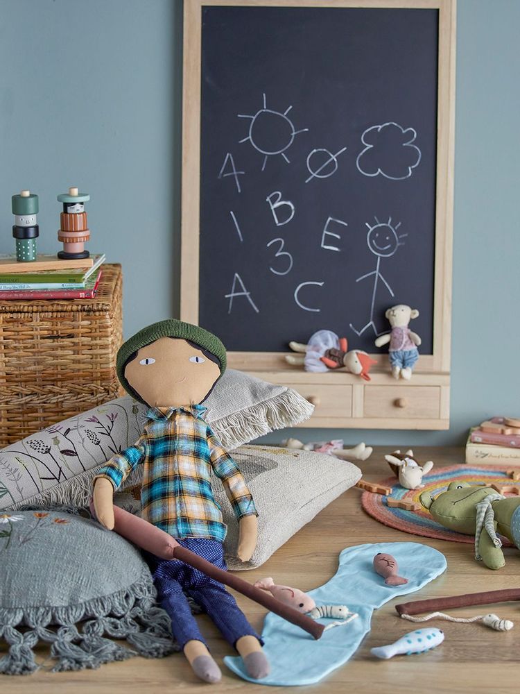 Jouets enfants - Sigge Poupée, Blue, Coton - BLOOMINGVILLE MINI