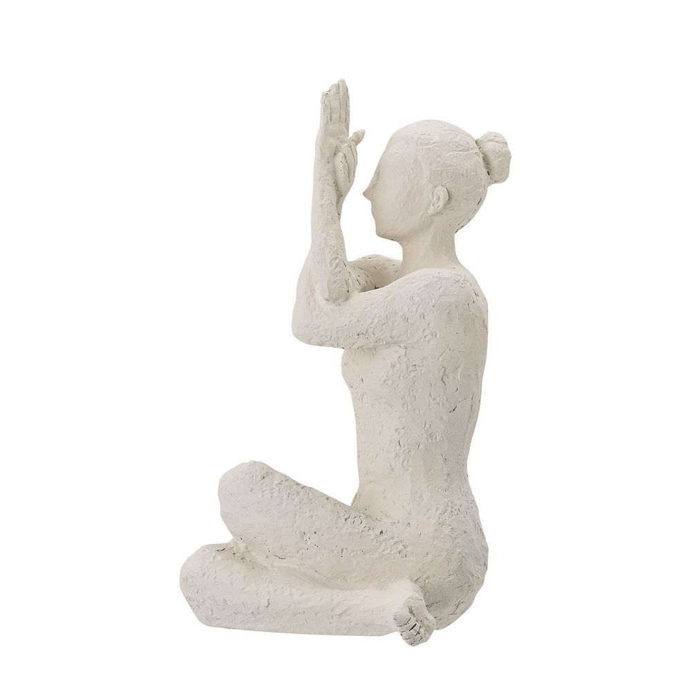 Decorative objects - Adalina Deco, White, Polyresin - BLOOMINGVILLE MULTIBRAND HOUSE