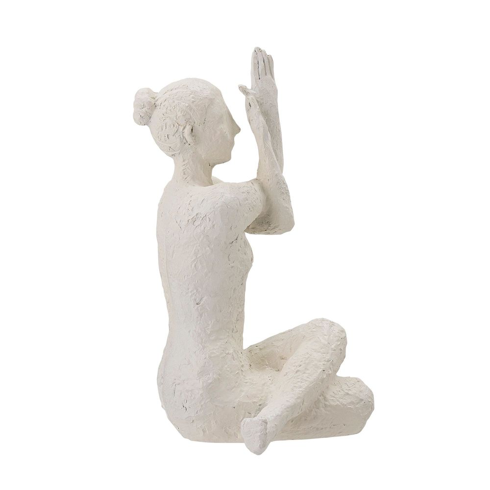 Decorative objects - Adalina Deco, White, Polyresin - BLOOMINGVILLE MULTIBRAND HOUSE