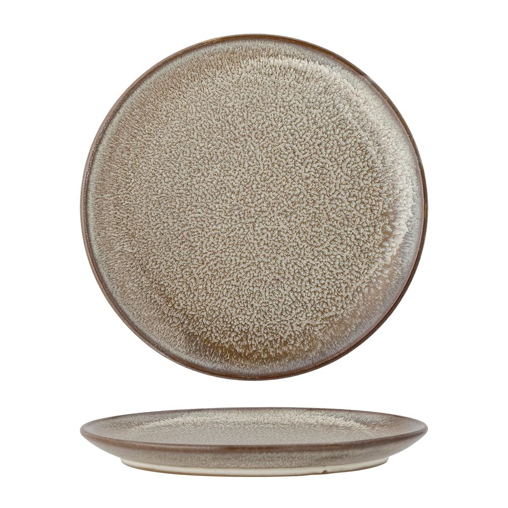 Assiettes au quotidien - Nohr Assiette, Marron, Grès - BLOOMINGVILLE MULTIBRAND HOUSE