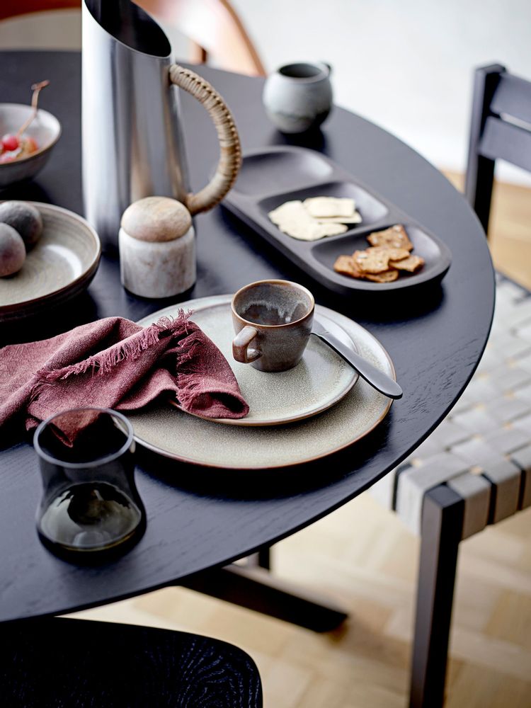 Assiettes au quotidien - Nohr Assiette, Marron, Grès - BLOOMINGVILLE MULTIBRAND HOUSE