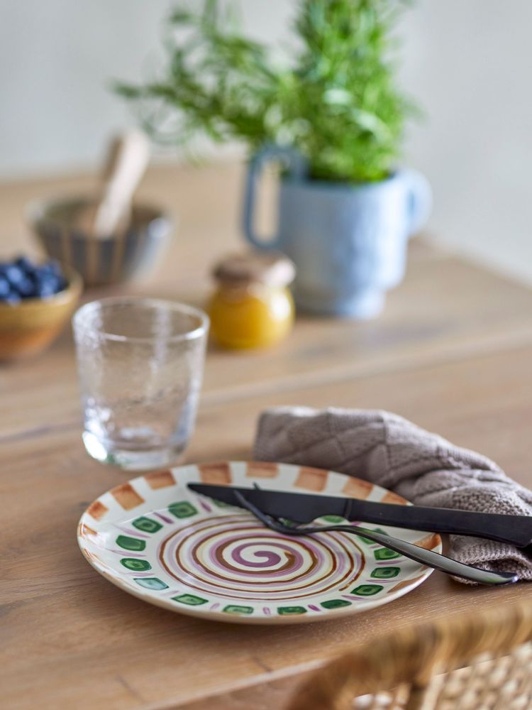 Assiettes au quotidien - Shama Assiette, Verte, Grès - BLOOMINGVILLE MULTIBRAND HOUSE