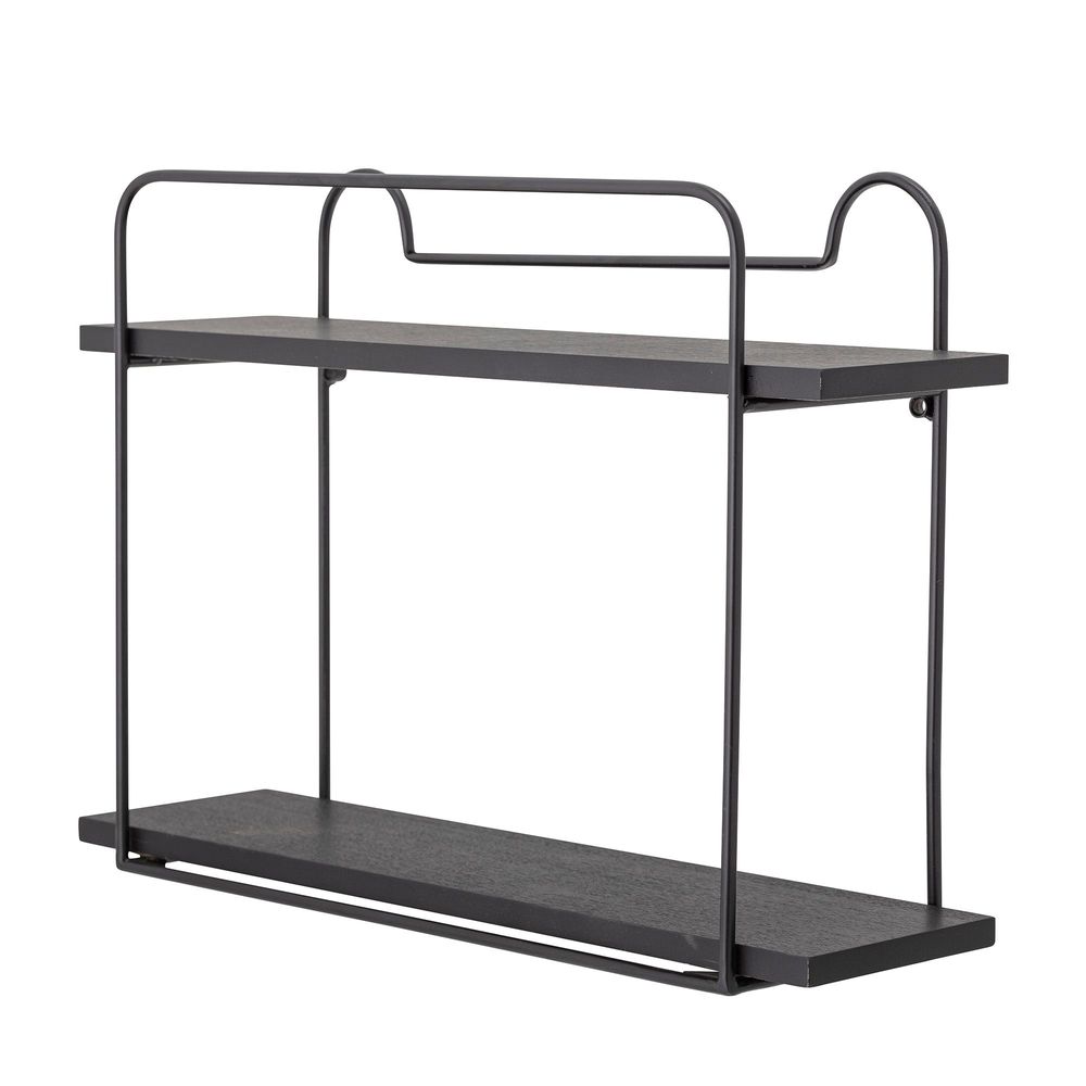 Shelves - Cass Shelf, Black, Metal - BLOOMINGVILLE MULTIBRAND HOUSE