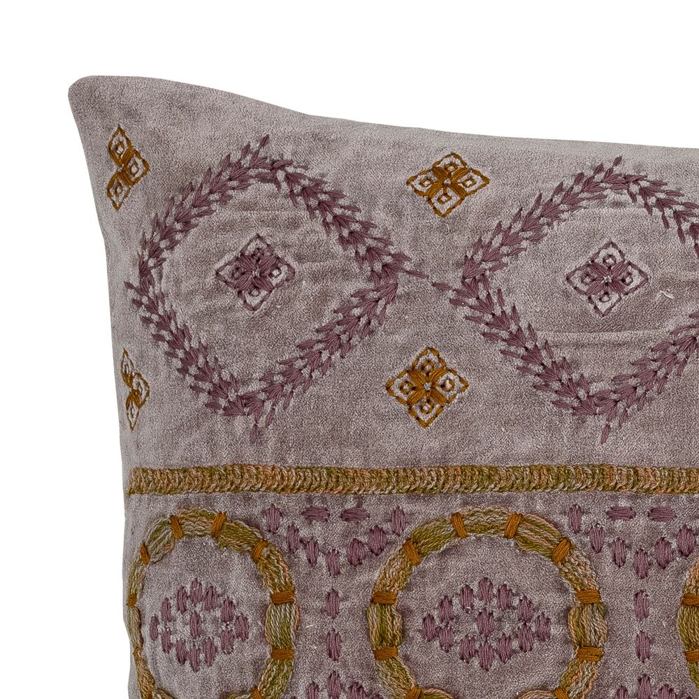 Cushions - Felixia Cushion, Purple, Cotton - CREATIVE COLLECTION