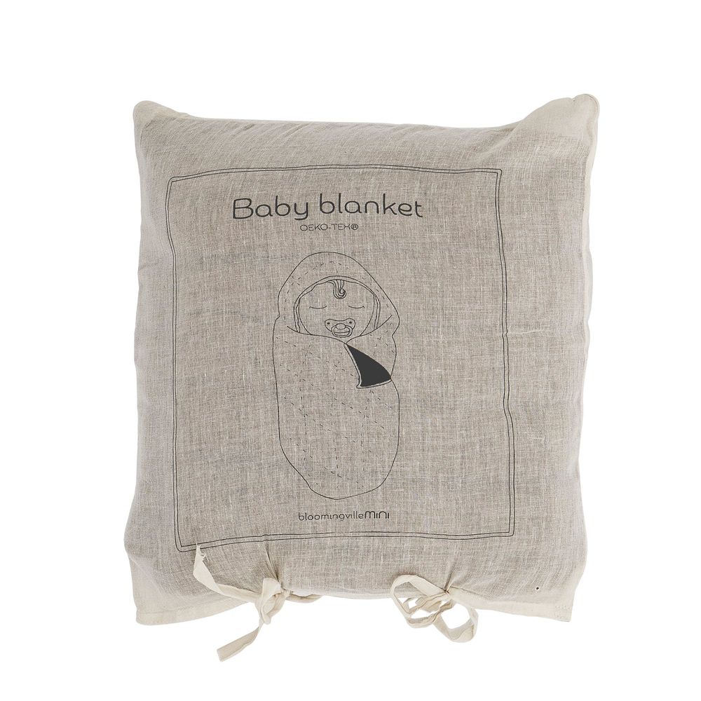 Accessoires pour puériculture - Baille Quilt, Marron, Coton OEKO-TEX® - BLOOMINGVILLE MINI