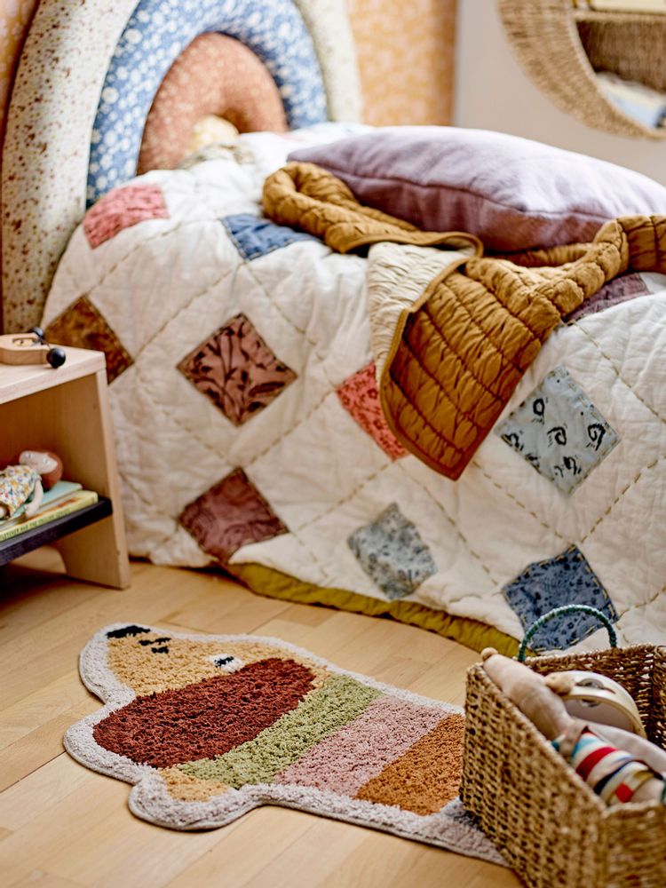 Accessoires pour puériculture - Baille Quilt, Marron, Coton OEKO-TEX® - BLOOMINGVILLE MINI