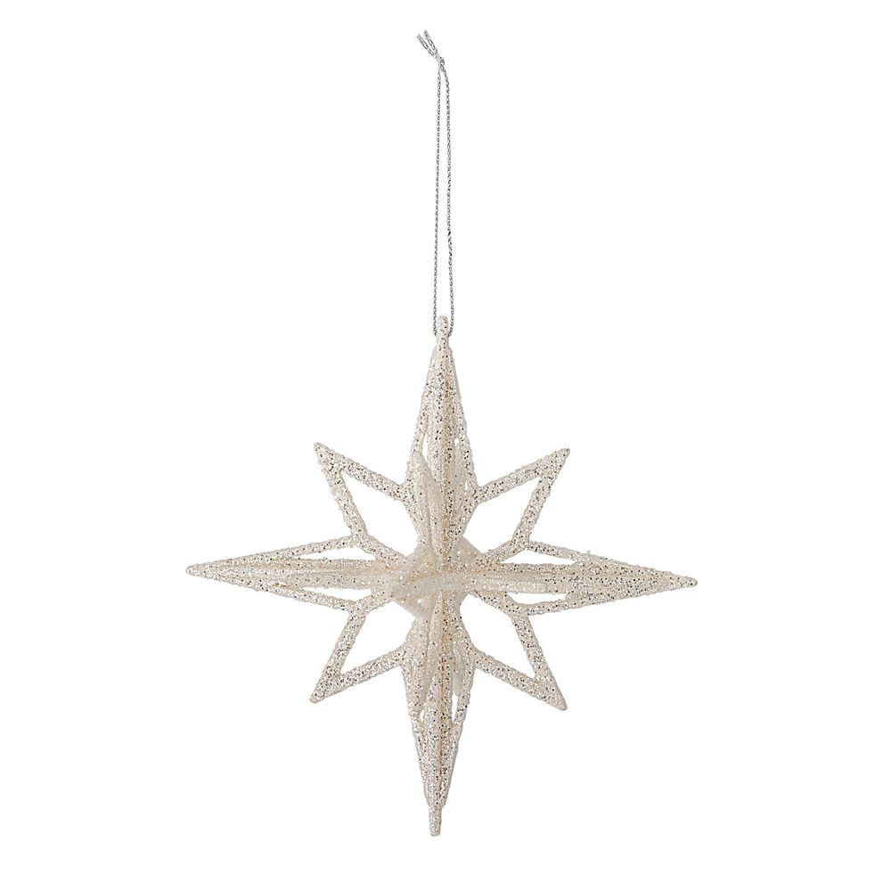 Christmas garlands and baubles - Chue Ornament, Silver, Plastic - BLOOMINGVILLE MULTIBRAND HOUSE