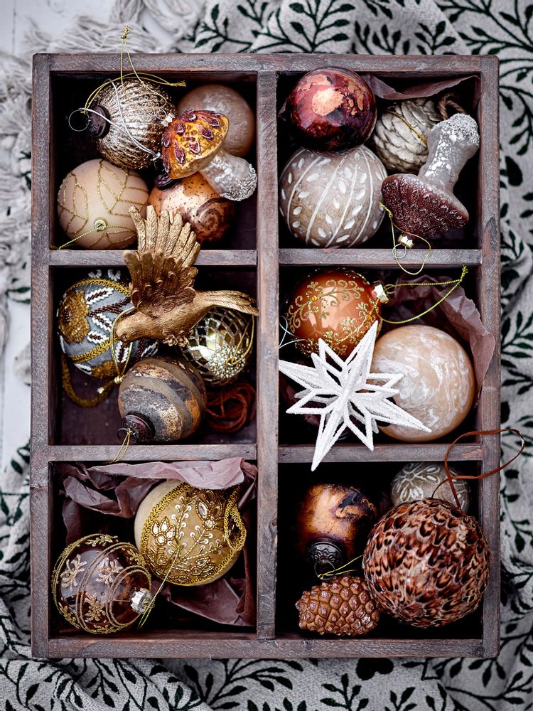 Christmas garlands and baubles - Chue Ornament, Silver, Plastic - BLOOMINGVILLE MULTIBRAND HOUSE