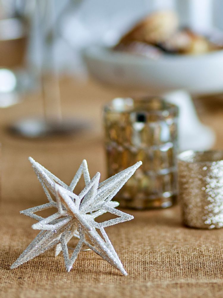 Christmas garlands and baubles - Chue Ornament, Silver, Plastic - BLOOMINGVILLE MULTIBRAND HOUSE