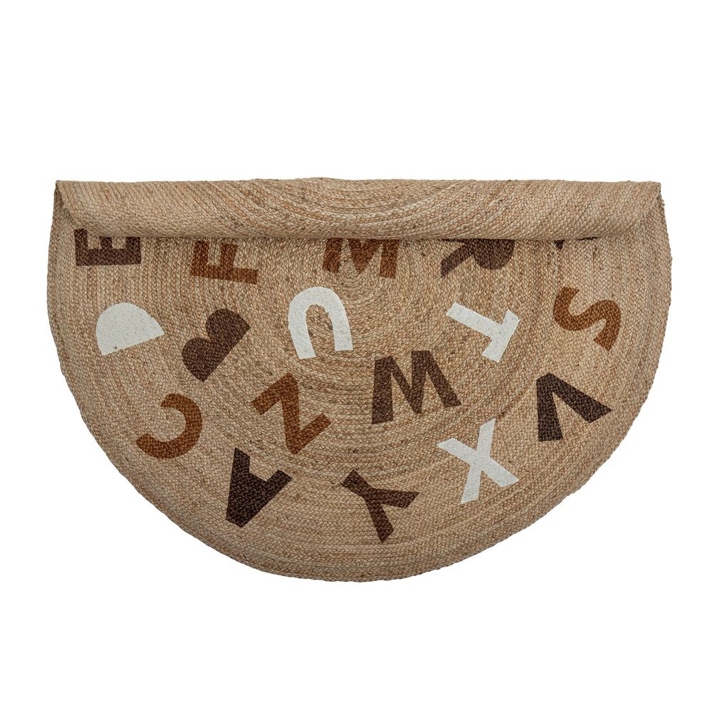 Tapis - Dinne Tapis, Marron, Jute  - BLOOMINGVILLE MINI