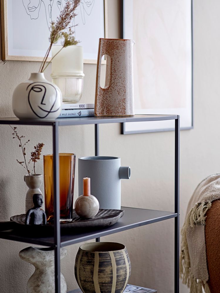 Vases - Benia Vase, Marron, Verre - BLOOMINGVILLE MULTIBRAND HOUSE