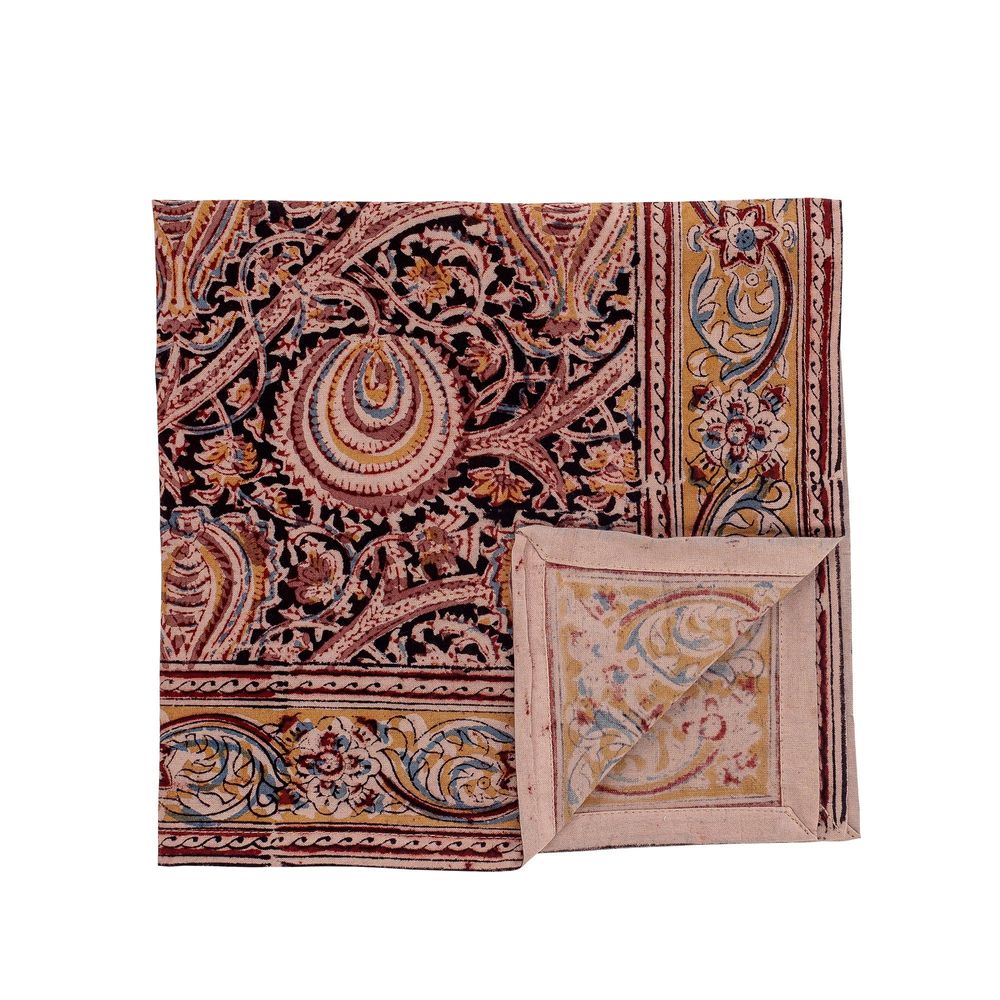 Napkins - Nill Napkin, Red, Cotton Pack of 4 - BLOOMINGVILLE MULTIBRAND HOUSE