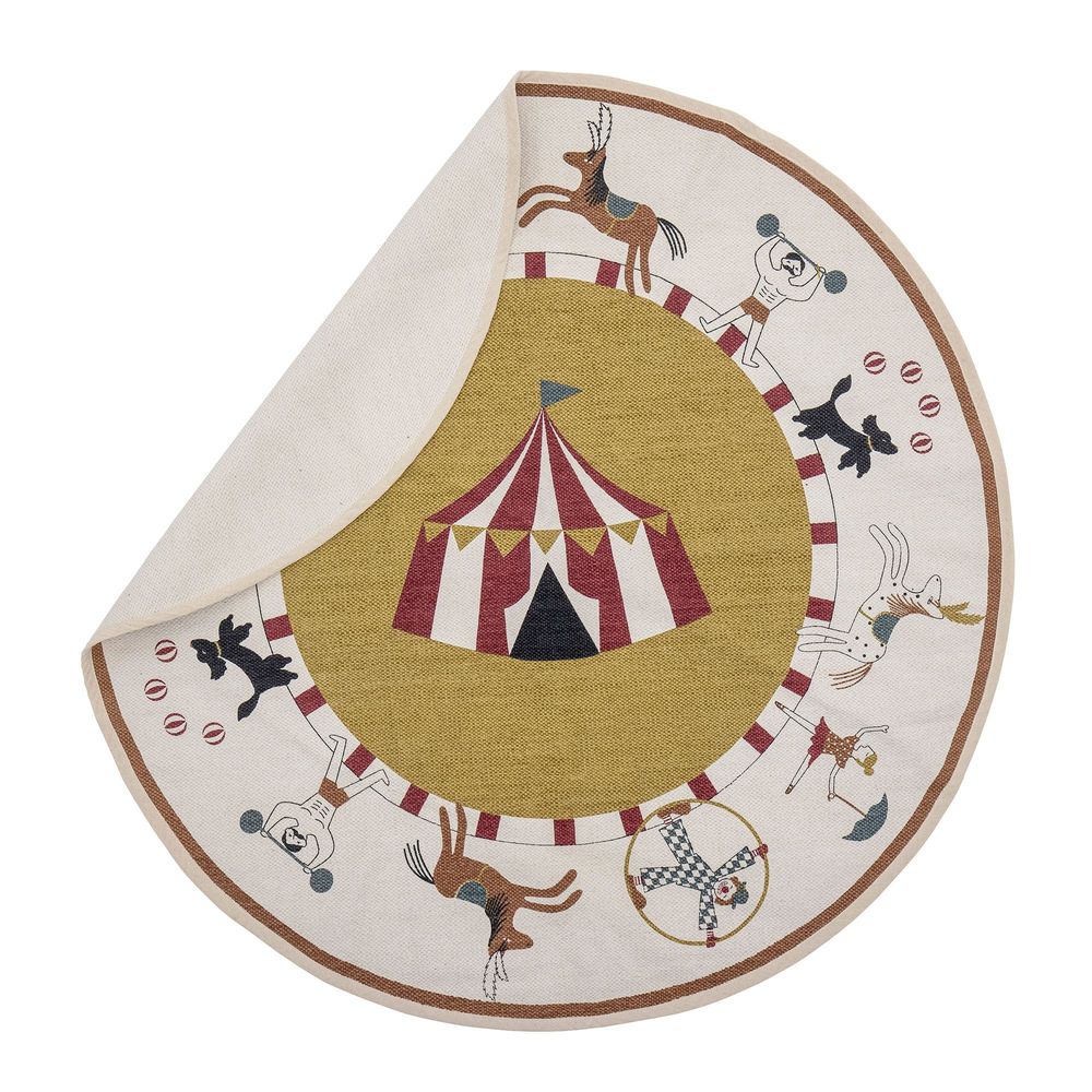 Tapis - Ville Tapis, Jaune, Coton - BLOOMINGVILLE MINI