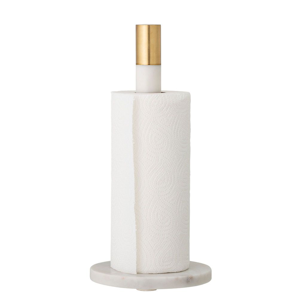 Couverts & ustensiles de cuisine - Emira Socle dÉessuie-tout, Blanc, Marbre - BLOOMINGVILLE MULTIBRAND HOUSE