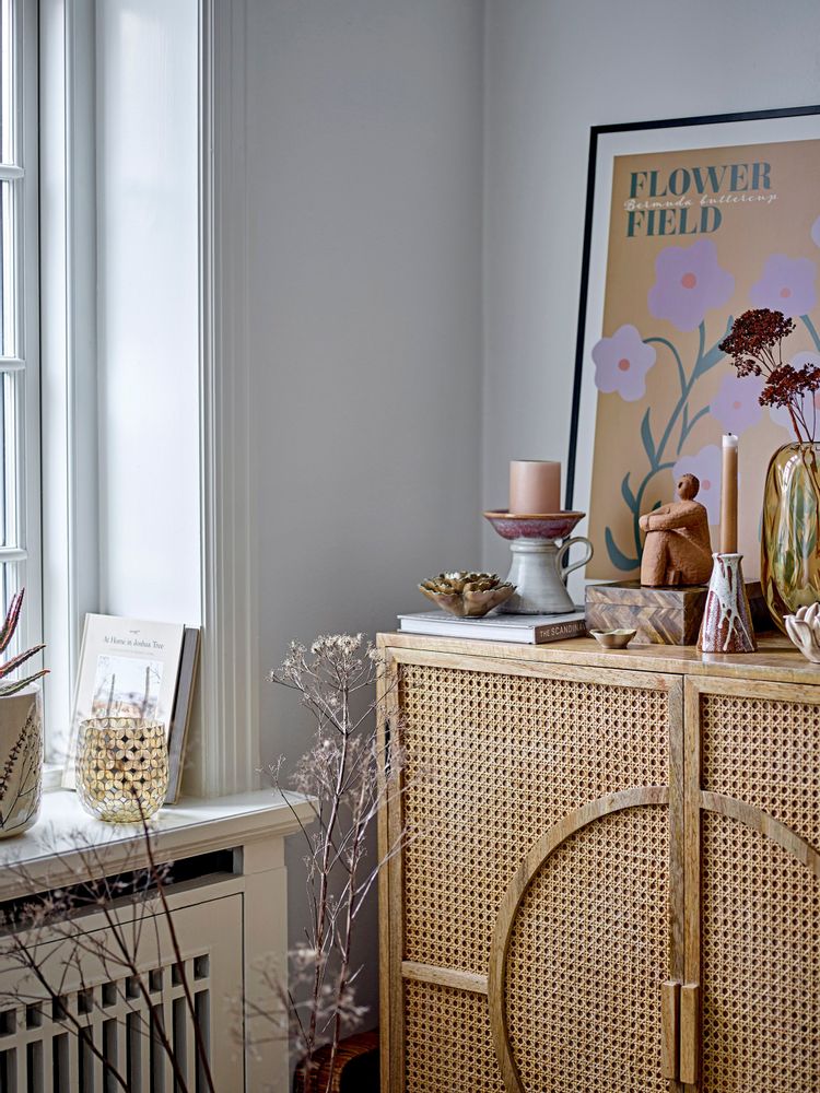 Bougeoirs et photophores - Soreyah Bougeoir, Rose, Grès - BLOOMINGVILLE MULTIBRAND HOUSE
