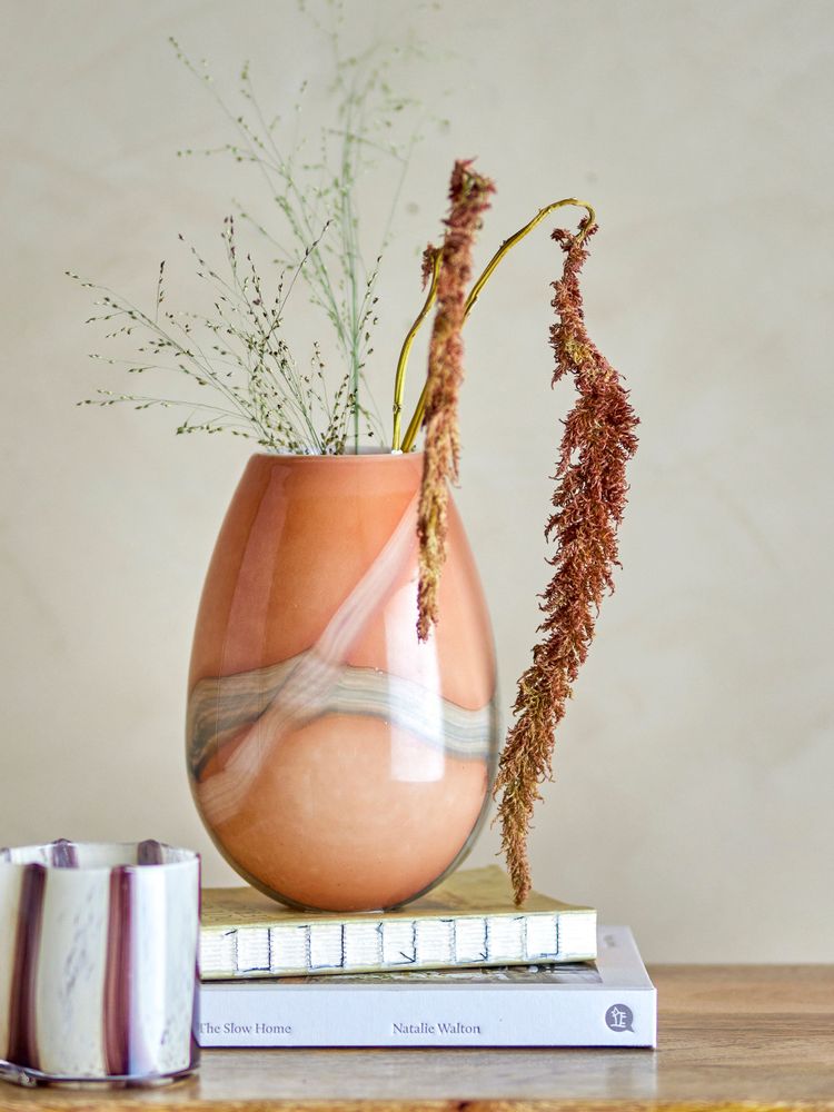Vases - Shawl Vase, Orange, Verre - BLOOMINGVILLE MULTIBRAND HOUSE