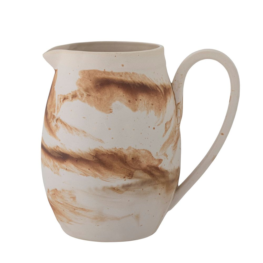 Carafes - Stacy Jug, Brown, Stoneware - BLOOMINGVILLE MULTIBRAND HOUSE