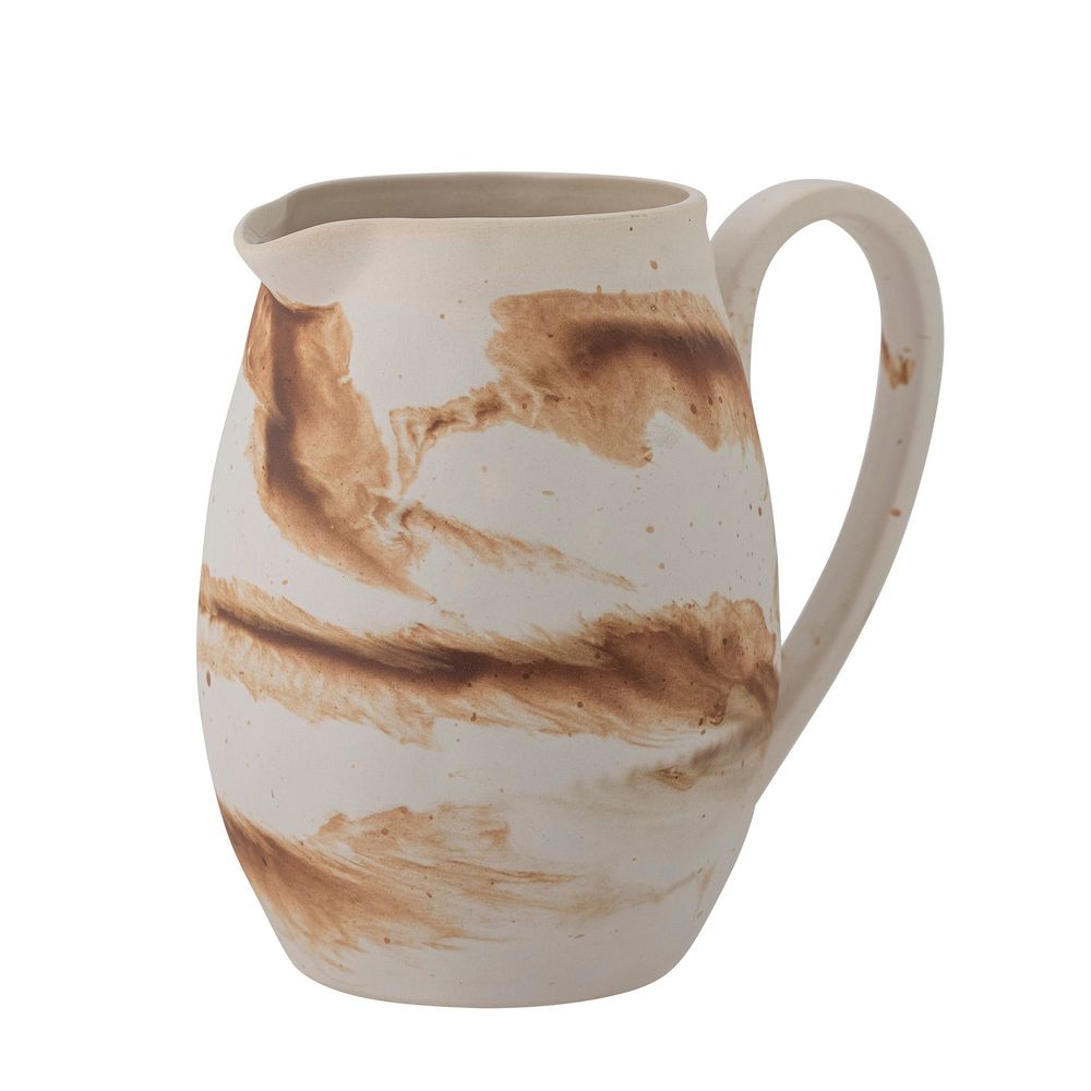 Carafes - Stacy Jug, Brown, Stoneware - BLOOMINGVILLE MULTIBRAND HOUSE