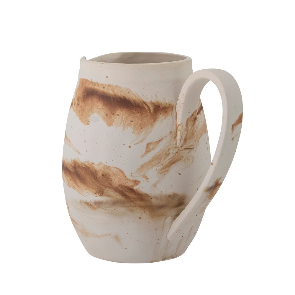 Carafes - Stacy Jug, Brown, Stoneware - BLOOMINGVILLE MULTIBRAND HOUSE